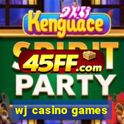 wj casino games
